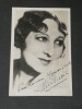 Alice TISSOT - PHOTOGRAPHIE CARTE POSTALE SIGN&Eacute;E actrice cin&eacute;ma. Alice Tissot