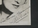 Alice TISSOT - PHOTOGRAPHIE CARTE POSTALE SIGN&Eacute;E actrice cin&eacute;ma. Alice Tissot