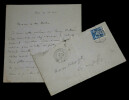 Emile HINZELIN - LETTRE AUTOGRAPHE SIGNEE ADRESSEE A Philippe GILLE, Paris, 1897. Emile Hinzelin