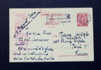 Raymond ASSO - DEUX CP autographes sign&eacute;e &Agrave; Pierre HIEGEL, DEPUIS BRUXELLES 1943. Raymond Asso
