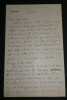 Jules SIMON, Homme Politique - LETTRE AUTOGRAPHE SIGN&Eacute;E, 2 pages. Jules SIMON
