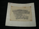 Arc triomphal de l'&eacute;glise de Northampton - Dessin original sign&eacute;. Louis Henri Laffill&eacute;e