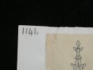 Variations sur le th&egrave;me du g&acirc;ble - Dessin original sign&eacute;. Louis Henri Laffill&eacute;e