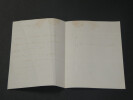 Ludovic VITET, lettre autographe sign&eacute;e, 2 pages. Ludovic VITET