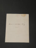 Ludovic VITET, lettre autographe sign&eacute;e, 2 pages. Ludovic VITET