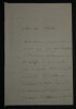 Michel CHEVALIER, Homme politique - LETTRE AUTOGRAPHE SIGN&Eacute;E. Michel CHEVALIER