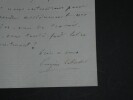 Eug&egrave;ne LABICHE, Dramaturge - LETTRE AUTOGRAPHE SIGN&Eacute;E, 1872. Eug&egrave;ne LABICHE