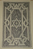 Dessin original sign&eacute; d'apr&egrave;s une reliure dat&eacute;e de 1526 - R&eacute;alis&eacute; &agrave; l'encre vers 1930. Louis Henri Laffill&eacute;e