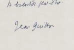 Jean Guitton - Lettre autographe sign&eacute;e &agrave; Thierry Maulnier. Jean Guitton