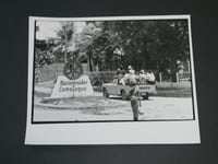Photographie noir et Blanc d'époque années 70 STERN, Bienvenue à Comayagua