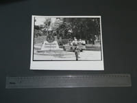 Photographie noir et Blanc d'époque années 70 STERN, Bienvenue à Comayagua