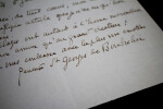 Saint-Georges DE BOUH&Eacute;LIER - LETTRE AUTOGRAPHE SIGN&Eacute;E REMERCIEMENTS. Saint-Georges DE BOUH&Eacute;LIER