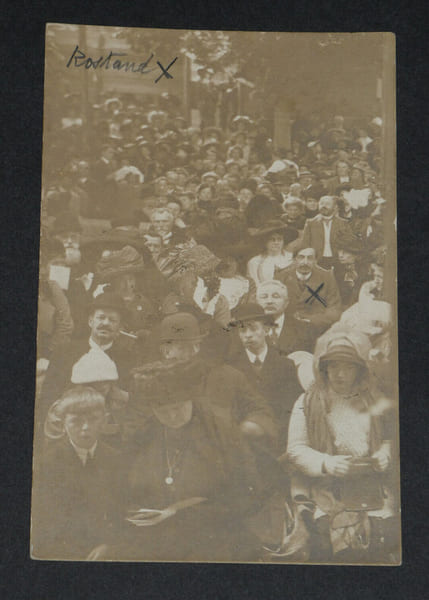 Edmond ROSTANG - Carte postale photographique 9 x 14 cm. Edmond Rostang