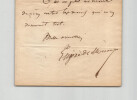 Eug&egrave;ne de Mirecourt - Lettre autographe sign&eacute;e. Eug&egrave;ne de Mirecourt