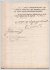 Pouvoir sign&eacute; par L&eacute;on Vasseur – Collection coh&eacute;rente 23 auteurs & musiciens. L&eacute;on Vasseur