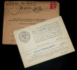 CONGR&Egrave;S INTERNATIONAL DE LA SOIE - INVITATION &Agrave; UN GALA &Agrave; Marko RISTIC, 1948. Congr&egrave;s International de la Soie