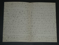 Adolphe BELOT - BELLE ET LONGUE LETTRE AUTOGRAPHE SIGNÉE - 4 pages