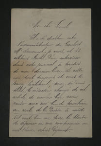Adolphe BELOT - LETTRE AUTOGRAPHE SIGNÉE, 2 pages