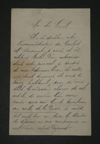 Adolphe BELOT - LETTRE AUTOGRAPHE SIGNÉE, 2 pages