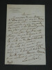Lucien BERTIN - LETTRE AUTOGRAPHE SIGN&Eacute;E. Lucien BERTIN