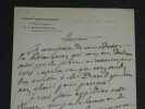 Lucien BERTIN - LETTRE AUTOGRAPHE SIGN&Eacute;E. Lucien BERTIN