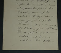 Adolphe BELOT - LETTRE AUTOGRAPHE SIGNÉE - 2 pages - 1871