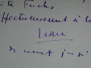Jean Galtier-Boissi&egrave;re - Lettre autographe sign&eacute;e &agrave; Dominique Braga - 1918. Jean Galtier-Boissi&egrave;re