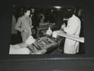 Photographie noir et Blanc &eacute;poque 70/80 AFP Anne Aymone Giscard D'ESTAING 1977. 