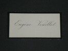 Eug&egrave;ne VEUILLOT - Carte de Visite. Eug&egrave;ne Veuillot