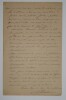 HARTMANN Georges - LETTRE AUTOGRAPHE SIGN&Eacute;E, PARIS 1889. Georges Hartmann
