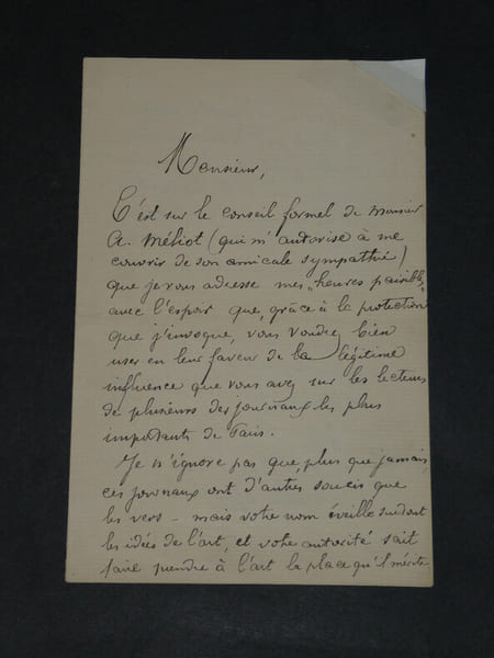 Paul COLLIN Po&egrave;te - LETTRE AUTOGRAPHE SIGN&Eacute;E &Agrave; L&eacute;on KERST - 3 pages. Paul COLLIN