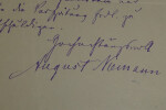 August NIEMANN - LETTRE AUTOGRAPHE SIGN&Eacute;E &Agrave; Max HIRSCHFELD, 1806, Dresde. August Christian NIEMANN