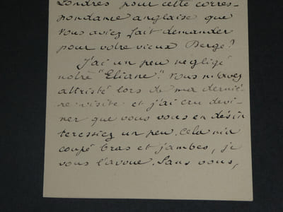 Émile BERGERAT - LONGUE LETTRE AUTOGRAPHE SIGNÉE À COQUELIN AÎNÉ - 4 pages 1892