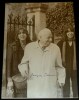 PHOTOGRAPHIE AUTOGRAPHE DE Jacques BARON ET SON ENVELOPPE, ROME, ITALIE, c.1967. Jacques Baron