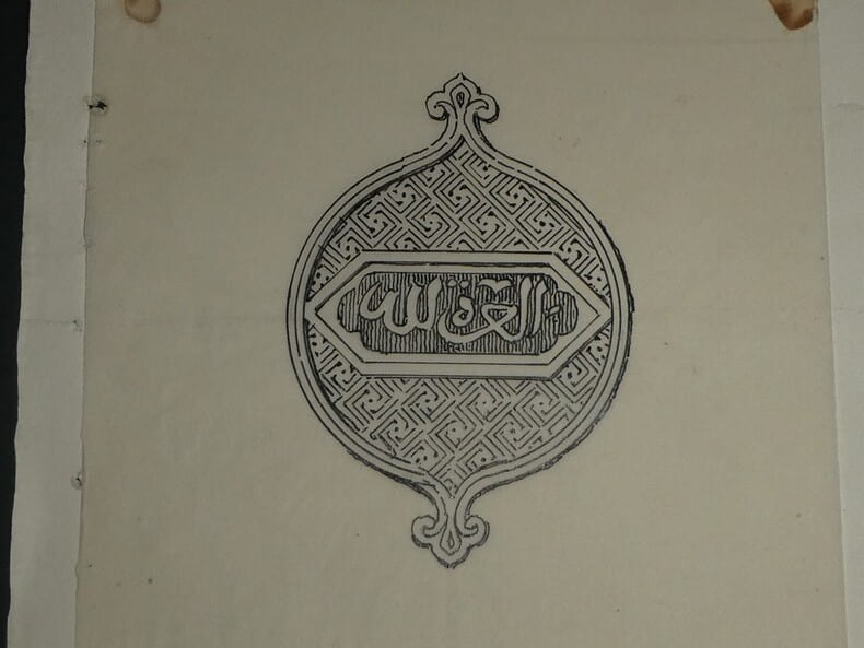 Louis Henri Laffill&eacute;e - Dessin original sign&eacute; - Ecusson - Encre vers 1930. Louis Henri Laffill&eacute;e