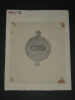 Louis Henri Laffill&eacute;e - Dessin original sign&eacute; - Ecusson - Encre vers 1930. Louis Henri Laffill&eacute;e