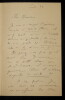 PAULIN Gaston - LETTRE AUTOGRAPHE SIGN&Eacute;E &Agrave; VICTOR MAUREL. Gaston Paulin