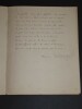 La Dame en Gris d'apr&egrave;s Jan VAN BEERS - Po&egrave;me autographe sign&eacute;. Henry BERENGER