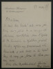 Ren&eacute; DOUMIC - LETTRE AUTOGRAPHE SIGN&Eacute;E &agrave; Mme ZAMACO&Iuml;S, 1938. Ren&eacute; Doumic