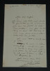 Alexis BOUVIER - Romancier - LETTRE AUTOGRAPHE SIGN&Eacute;E &Agrave; UN CONFR&Egrave;RE. Alexis BOUVIER