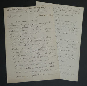 Adolphe BELOT - LETTRE AUTOGRAPHE SIGNÉE À Mr DENTU - 6 pages - 1871