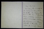 LETTRE AUTOGRAPHE SIGN&Eacute;E, DEMOISELLES DE SAINT CYR. Jean-Baptiste Weckerlin