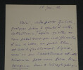 Charles Olivier Merson - LETTRE AUTOGRAPHE SIGN&Eacute;E - 1902. Charles-Olivier Merson