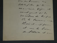 Adolphe BELOT - LETTRE AUTOGRAPHE SIGNÉE - Invitation à diner