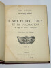 Vo&ucirc;tes des magasins du Ramesseum - Dessin original - vers 1930. Louis Henri Laffill&eacute;e