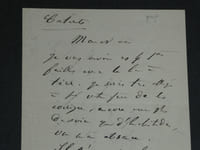 Adolphe BELOT - LETTRE AUTOGRAPHE SIGNÉE - 3 pages