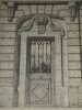 Entr&eacute;e d'une maison rue Charlemagne &agrave; Paris - Dessin original sign&eacute;. Louis Henri Laffill&eacute;e