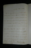 L&eacute;on GOZLAN, &Eacute;crivain Fran&ccedil;ais - LETTRE AUTOGRAPHE SIGN&Eacute;E &Agrave; BOCAGE. L&eacute;on GOZLAN