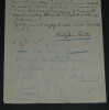 Adolphe RETT&Eacute; - Lettre autographe sign&eacute;e, 8 novembre 1910, Paris. Adolphe RETT&Eacute;