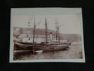 Ensemble de 2 photographies d'&eacute;poque - France Granville Bateau. 